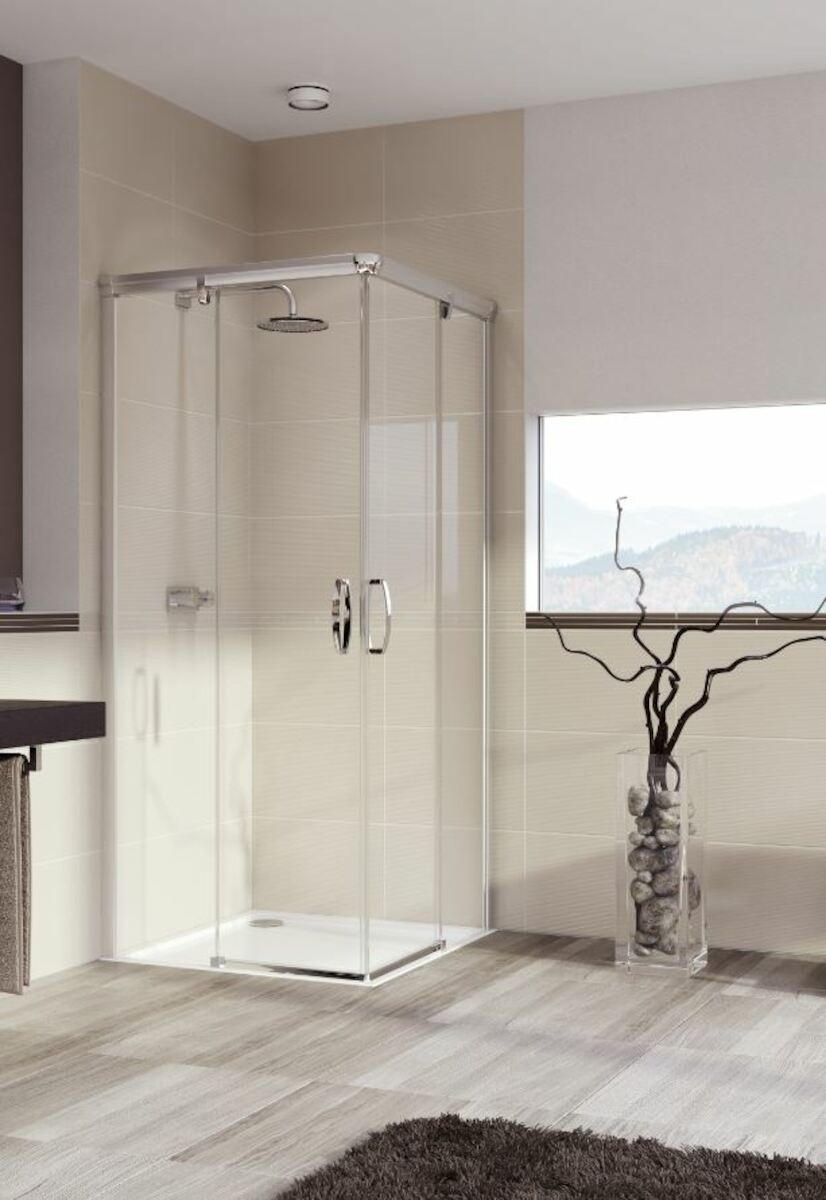 Sprchové dveře 90x90x200 cm Huppe Aura elegance chrom lesklý 401309.092.322.730 Huppe